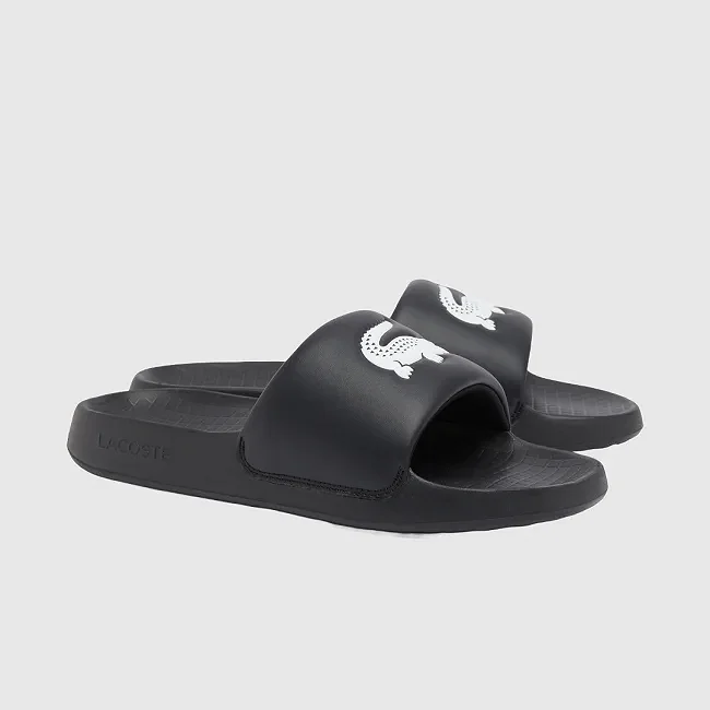 Chanclas Lacoste Negras Hombre