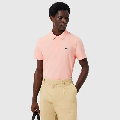 Polo Lacoste Rosa Hombre