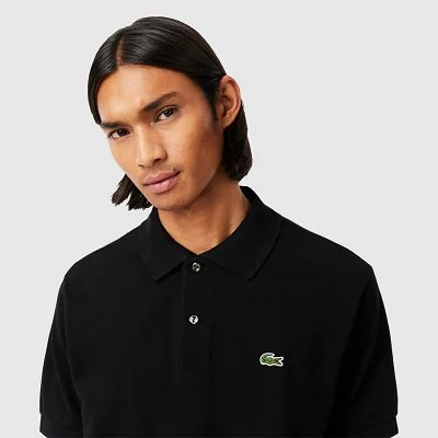 Polo Lacoste Negro Hombre 2