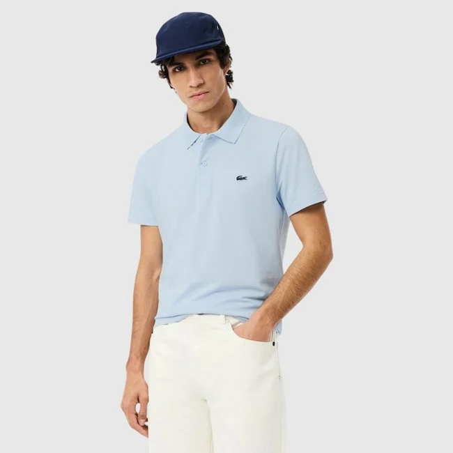 Polo Lacoste Azul Hombre