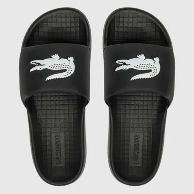 Chanclas Lacoste Negras Mujer 2