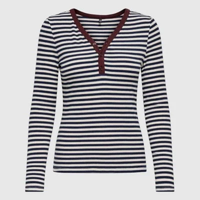 Camiseta ONLY Rayas Mujer