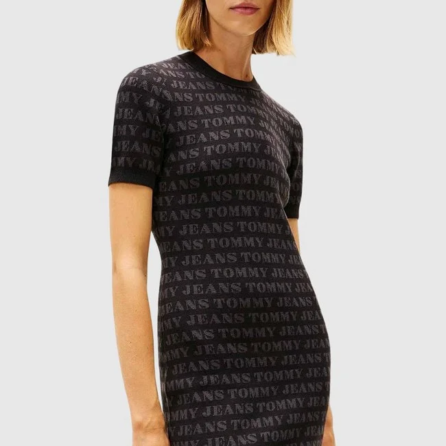 Vestido Tommy Hilfiger Negro Mujer