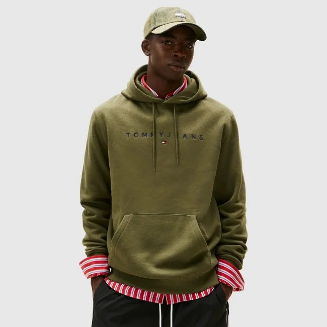 Sudadera Tommy Hilfiger Verde Hombre