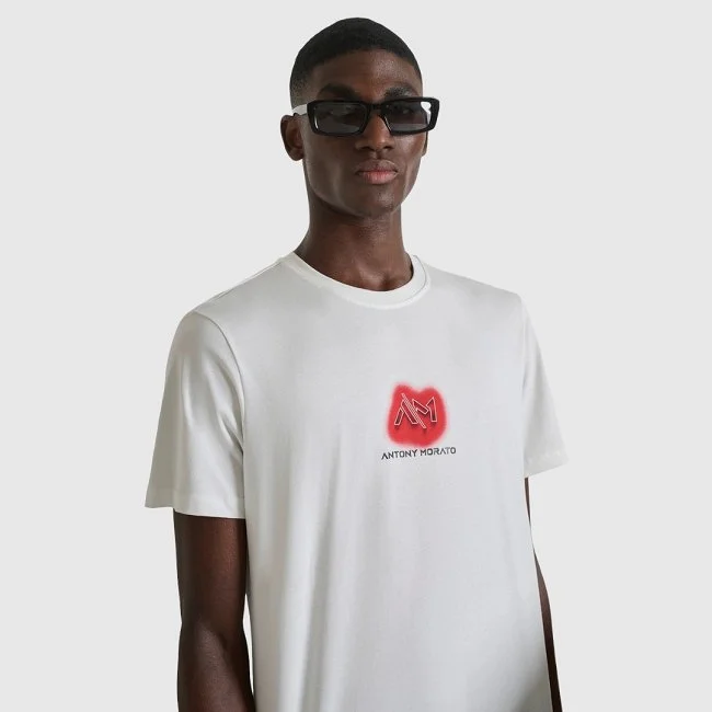 Camiseta Antony Morato Blanca Hombre