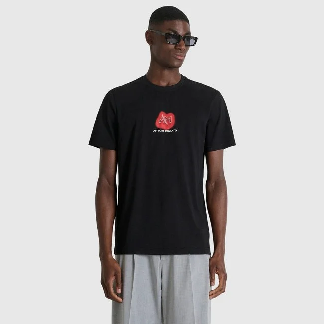 Camiseta Antony Morato Negra Hombre