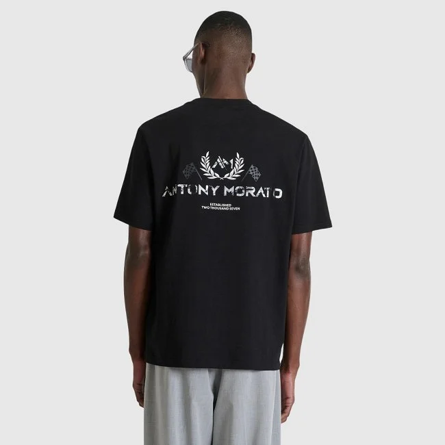 Camiseta Antony Morato Negra Hombre