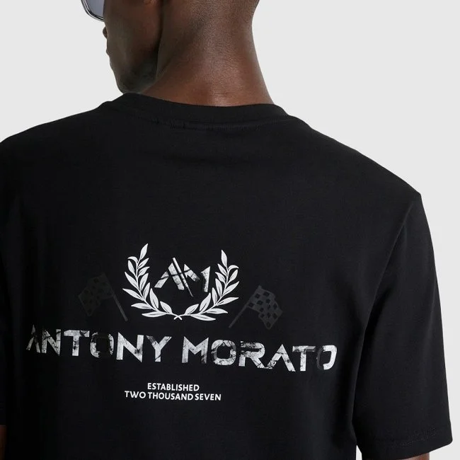 Camiseta Antony Morato Negra Hombre