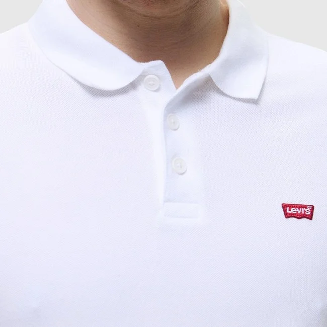 Polo Levi's Blanco Hombre