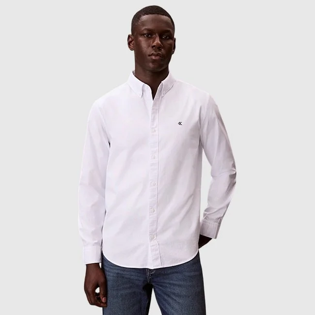 Camisa Calvin Klein Blanca Hombre