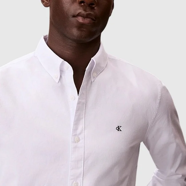 Camisa Calvin Klein Blanca Hombre