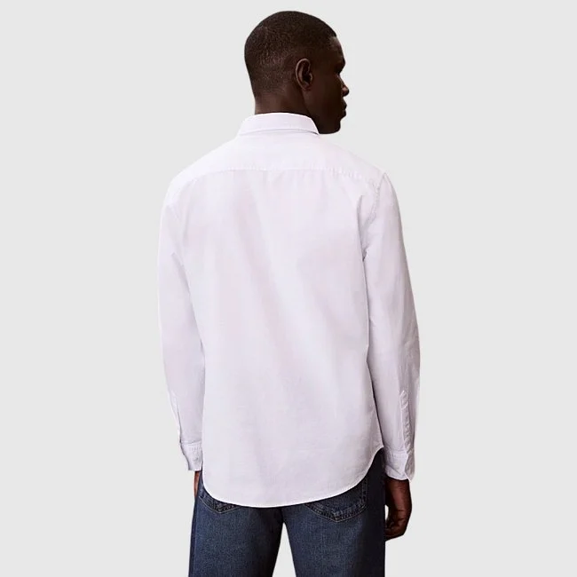 Camisa Calvin Klein Blanca Hombre