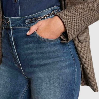 Pantalón Vaquero Morgan Mujer 2