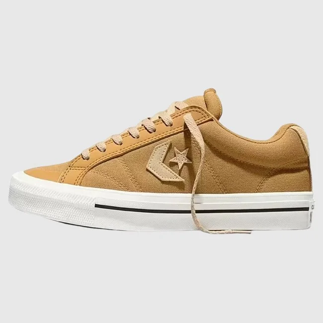 Zapatillas Converse Ocres y Blancas