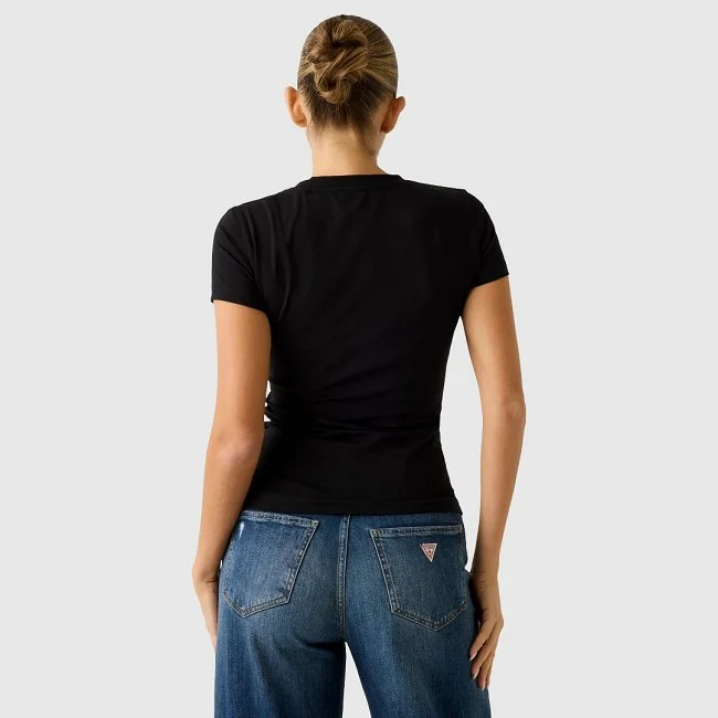 Camiseta Guess Negra Mujer
