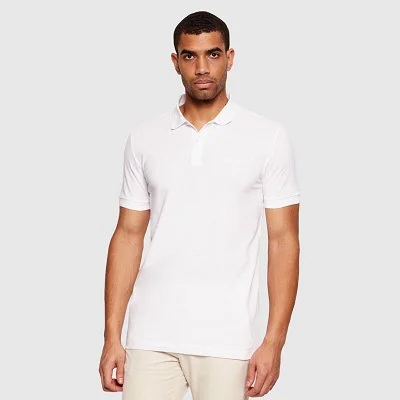 Polo Boss Blanco Hombre