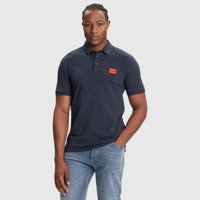 Polo Hugo Azul Marino Hombre