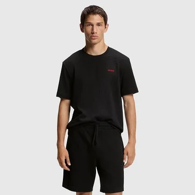 Camiseta Hugo Negra Hombre