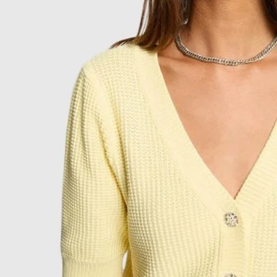 Jersey Morgan Amarillo Mujer 2