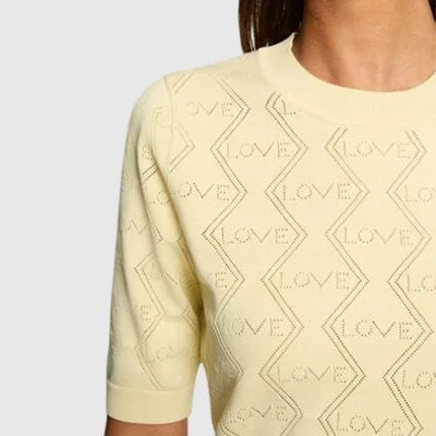 Jersey Morgan Amarillo Mujer 2