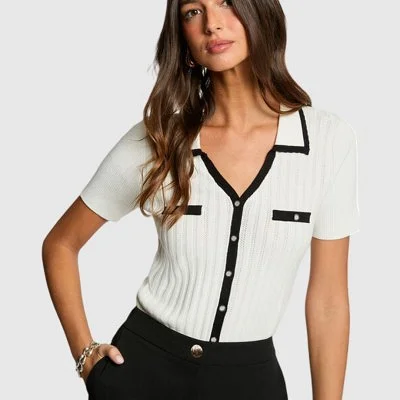 Camisa Morgan Blanca Mujer