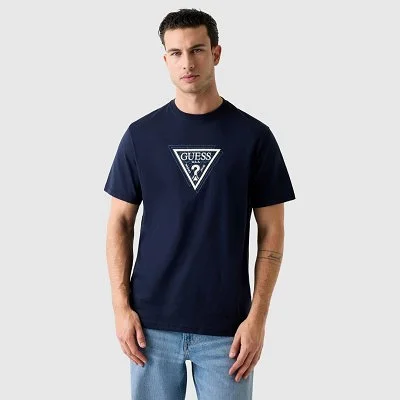 Camiseta Guess Azul Marino...