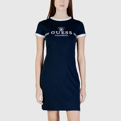 Vestido Guess Azul Marino...