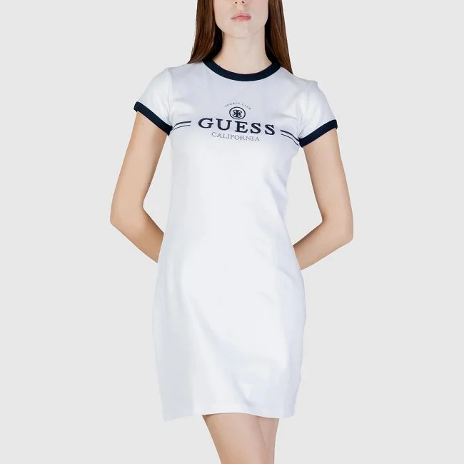 Vestido Guess Blanco Mujer