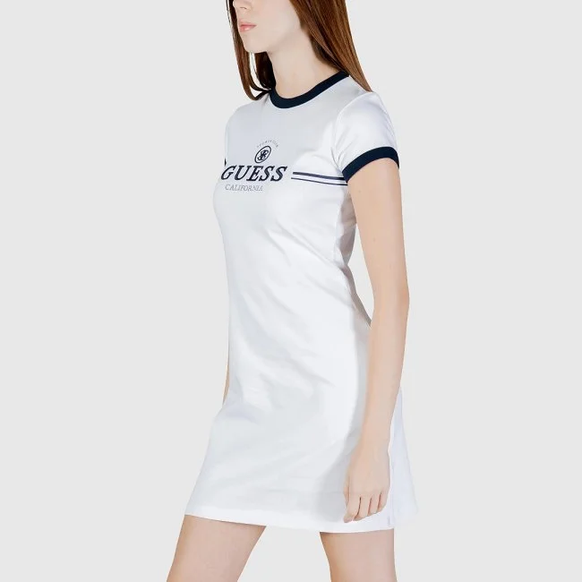 Vestido Guess Blanco Mujer