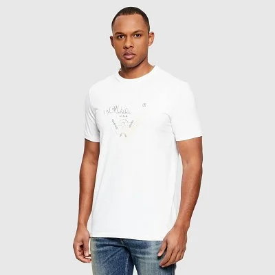 Camiseta Guess Blanca Hombre