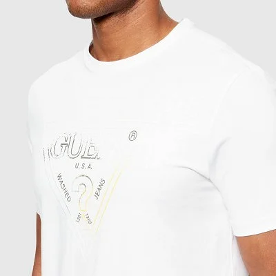 Camiseta Guess Blanca Hombre 2