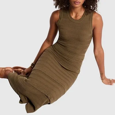 Vestido Morgan Kaki Mujer 2