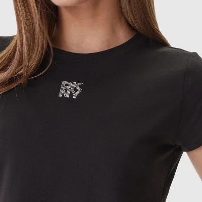 Camiseta DKNY Negra Mujer 2
