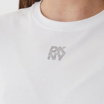 Camiseta DKNY Blanca Mujer 2