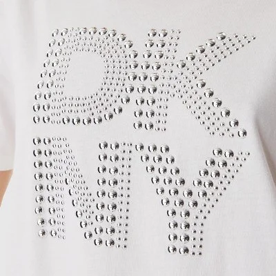 Camiseta DKNY Blanca Mujer 2