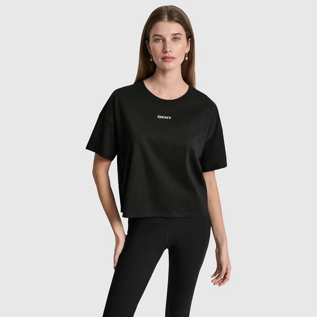 Camiseta DKNY Negra Mujer