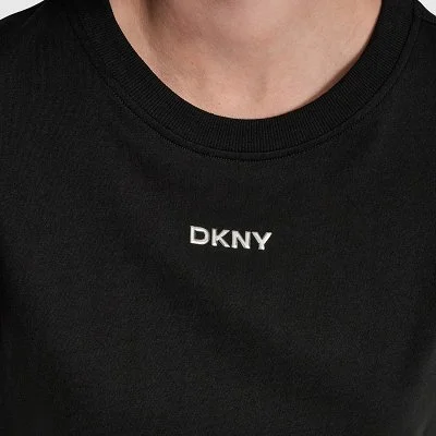 Camiseta DKNY Negra Mujer 2