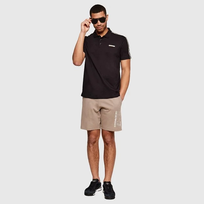 Polo Armani Negro Hombre