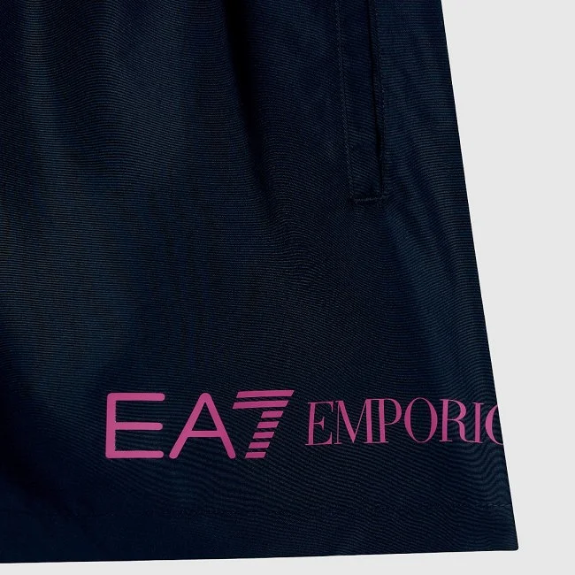 Bañador Armani Azul Hombre