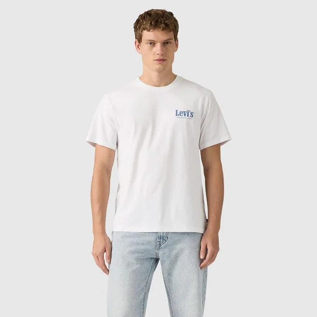 Camiseta Levi's Blanca Hombre