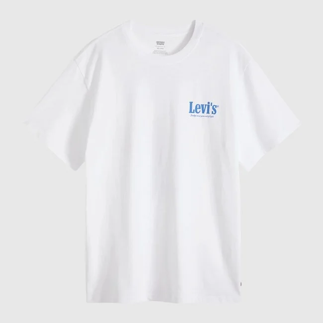 Camiseta Levi's Blanca Hombre