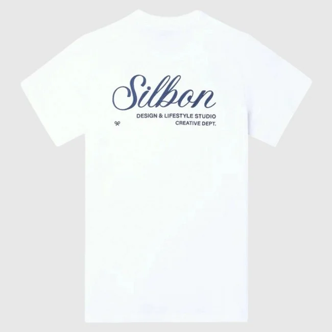 Camiseta Silbon Blanca Hombre