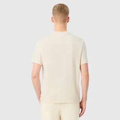 Camiseta Lacoste Beige Hombre 2