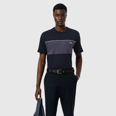 Camiseta Lacoste Gris Hombre
