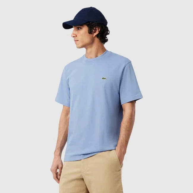 Camiseta Lacoste Azul Hombre