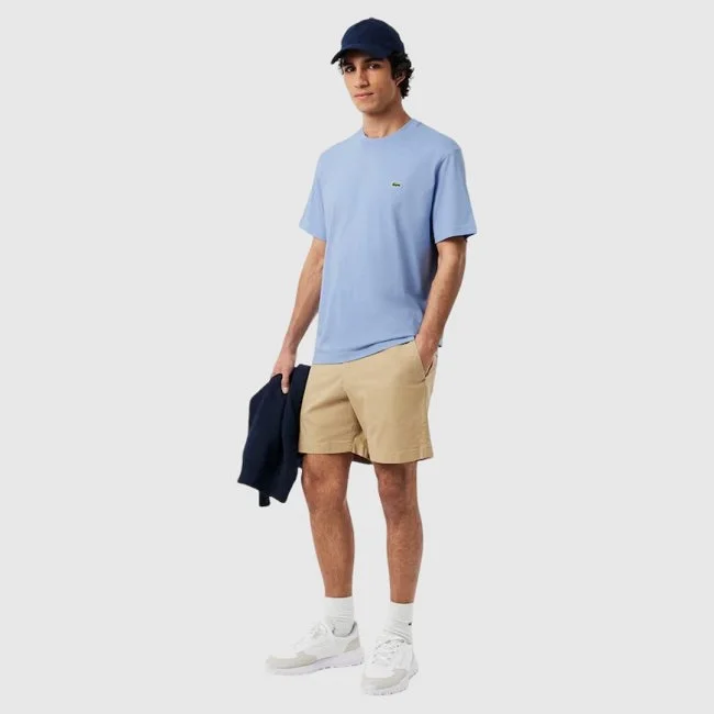 Camiseta Lacoste Azul Hombre