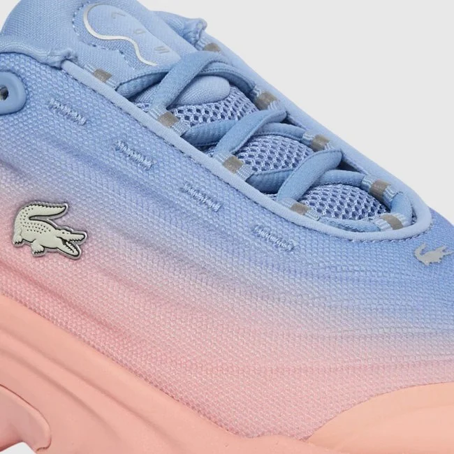 Zapatillas Lacoste Lilas y Rosas Mujer