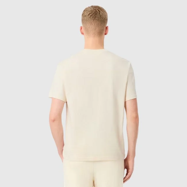 Camiseta Lacoste Beige Hombre
