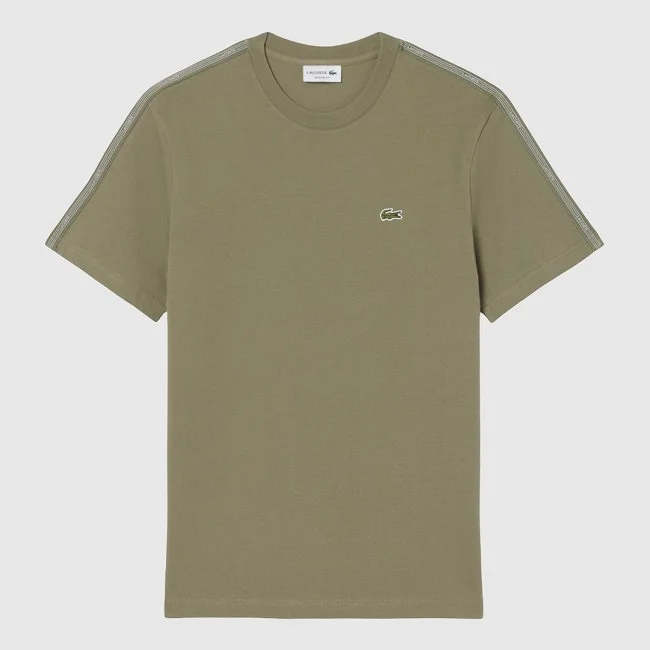 Camiseta Lacoste Kaki Hombre
