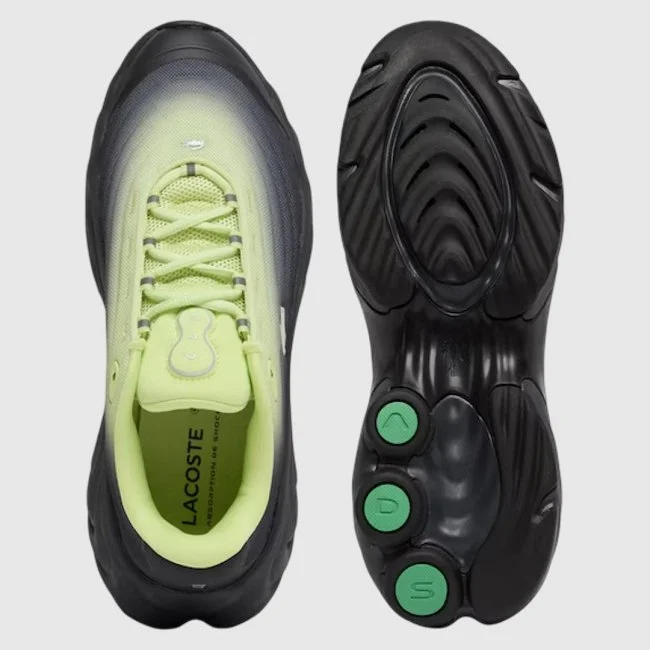 Zapatillas Lacoste Verdes y Negras...